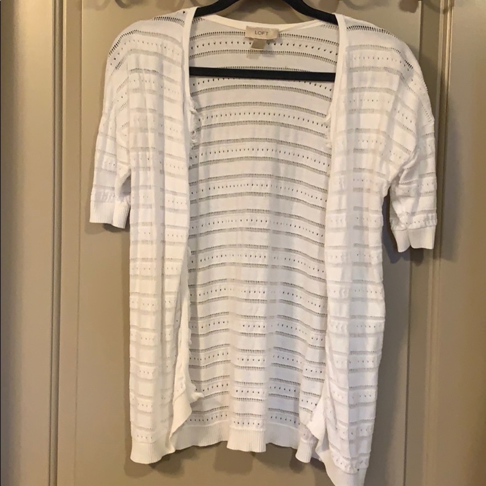 Short sleeve cardigan